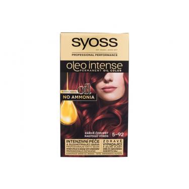 Syoss Oleo Intense Permanent Oil Color 50Ml  Für Frauen  (Hair Color)  5-92 Bright Red