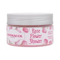 Dermacol Rose Flower Shower Body Scrub  200G    Für Frauen (Body Peeling)