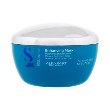 Alfaparf Milano Semi Di Lino Curls Enhancing Mask  200Ml    Für Frauen (Hair Mask)