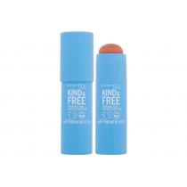 Rimmel London Kind & Free Tinted Multi Stick 5G  Für Frauen  (Blush)  002 Peachy Cheeks