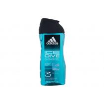 Adidas Ice Dive Shower Gel 3-In-1 250Ml  Für Mann  (Shower Gel)  