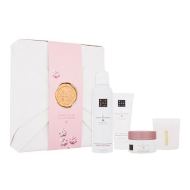 Rituals The Ritual Of Sakura 4 Renewing Bestsellers 200Ml Shower Foam The Ritual Of Sakura 200 Ml + Body Peeling The Ritual Of Sakura 125 G + Body Cream The Ritual Of Sakura 100 Ml + Scented Candle Für Frauen  Body Peeling(Shower Foam)  