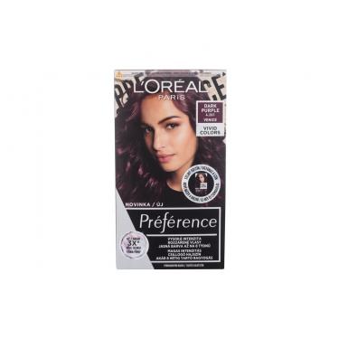 L'Oréal Paris Préférence Vivid Colors  60Ml 4,261 Dark Purple   Für Frauen (Hair Color)