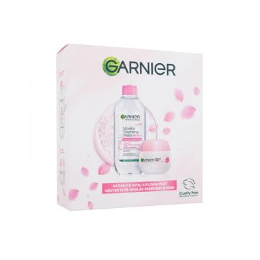 Garnier Skin Naturals Rose Cream Skin Naturals Rose Day Cream 50 Ml + Skin Naturals Micellar Cleansing Water All-In-1 400 Ml 50Ml   Gift Set Für Frauen (Day Cream)