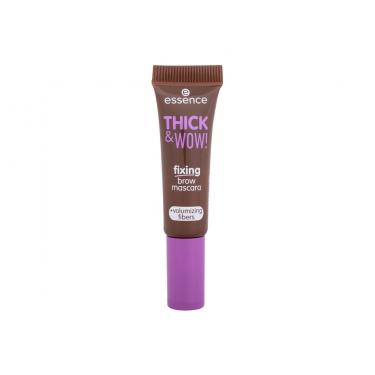 Essence Thick & Wow! Fixing Brow Mascara 6Ml  Für Frauen  (Eyebrow Mascara)  03 Brunette Brown