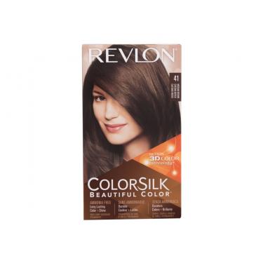 Revlon Colorsilk Beautiful Color  59,1Ml 41 Medium Brown   Für Frauen (Hair Color)