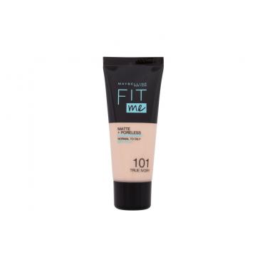 Maybelline Fit Me! Matte + Poreless  30Ml 101 True Ivory   Für Frauen (Makeup)