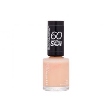 Rimmel London 60 Seconds Super Shine 8Ml  Für Frauen  (Nail Polish)  401 Nude Nostalgia