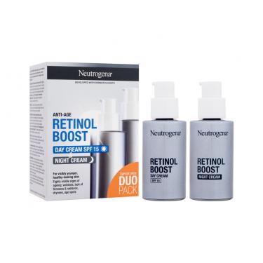 Neutrogena Retinol Boost Duo Pack Retinol Boost Day Cream Spf15 50 Ml + Retinol Boost Night Cream 50 Ml 50Ml    Für Frauen (Day Cream)