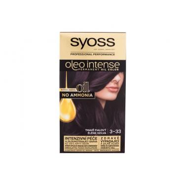 Syoss Oleo Intense Permanent Oil Color 50Ml  Für Frauen  (Hair Color)  3-33 Rich Plum