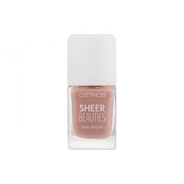 Catrice Sheer Beauties Nail Polish 10,5Ml  Für Frauen  (Nail Polish)  070 Nudie Beautie