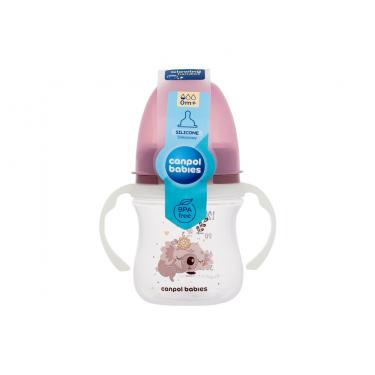 Canpol Babies Sleepy Koala Easy Start Anti-Colic Bottle 120Ml  K  (Baby Bottle) Pink 0m+ 