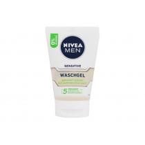 Nivea Men Sensitive Face Wash 100Ml  Für Mann  (Cleansing Gel)  
