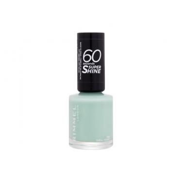 Rimmel London 60 Seconds Super Shine 8Ml  Für Frauen  (Nail Polish)  154 Shell Yeah!!