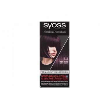 Syoss Permanent Coloration  50Ml  Für Frauen  (Hair Color)  3-3 Dark Violet