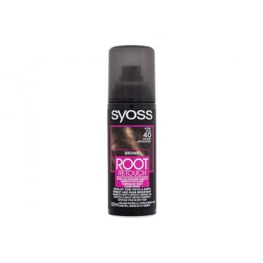 Syoss Root Retoucher Temporary Root Cover Spray 120Ml  Für Frauen  (Hair Color)  Brown