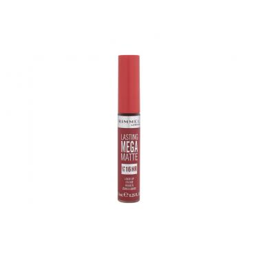 Rimmel London Lasting Mega Matte Liquid Lip Colour 7,4Ml  Für Frauen  (Lipstick)  Fire Starter