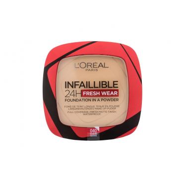 L'Oréal Paris Infaillible 24H Fresh Wear Foundation In A Powder  9G 040 Cashmere   Für Frauen (Makeup)