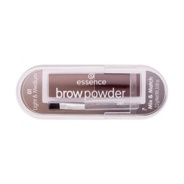 Essence Brow Powder Set 2,3G  Für Frauen  (Eyebrow Powder)  01 Light & Medium