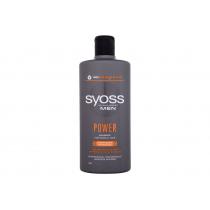 Syoss Men Power Shampoo 440Ml  Für Mann  (Shampoo)  