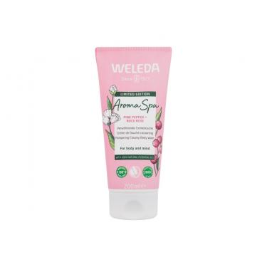 Weleda Aroma Spa      200Ml Für Frauen (Shower Cream) Pink Pepper + Rock Rose Pampering Creamy Body Wash