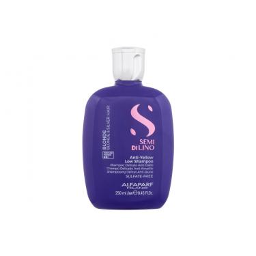 Alfaparf Milano Semi Di Lino Anti-Yellow Low Shampoo  250Ml    Für Frauen (Shampoo)