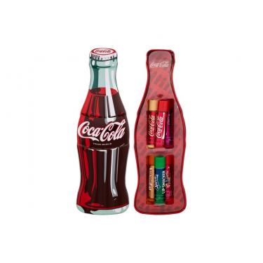 Lip Smacker Coca-Cola Vintage Bottle 4G Lipbalm 6 X 4 G + Can K  Extra(Lip Balm)  