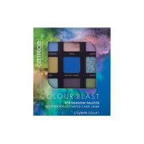 Catrice Colour Blast Eyeshadow Palette 6,75G  Für Frauen  (Eye Shadow)  020 Blue meets Lime