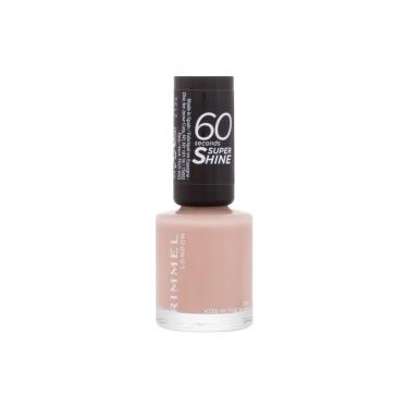 Rimmel London 60 Seconds Super Shine  8Ml 708 Kiss In The Nude   Für Frauen (Nail Polish)