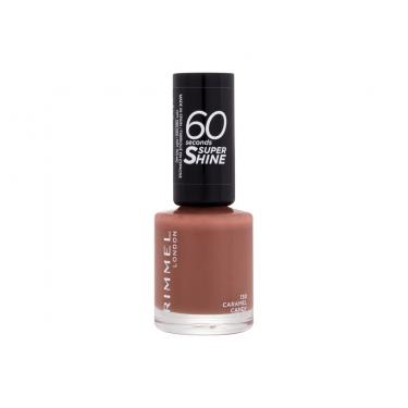 Rimmel London 60 Seconds Super Shine 8Ml  Für Frauen  (Nail Polish)  130 Caramel Candy