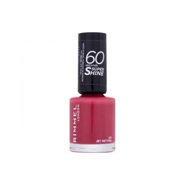 Rimmel London 60 Seconds Super Shine 8Ml  Für Frauen  (Nail Polish)  271 Jet Setting