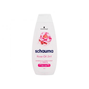 Schwarzkopf Schauma Rose Oil 2In1 400Ml  Für Frauen  (Shampoo)  