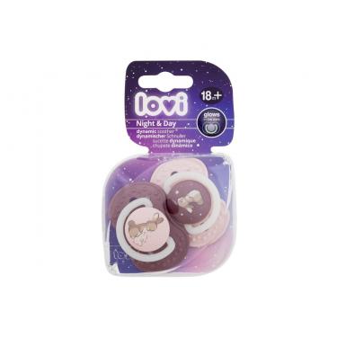 Lovi Night & Day Dynamic Soother 2Pc  K  (Soother) Girl 18m+ 