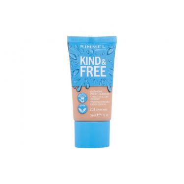 Rimmel London Kind & Free Moisturising Skin Tint Foundation  30Ml 201 Classic Beige   Für Frauen (Makeup)