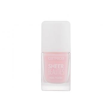 Catrice Sheer Beauties Nail Polish 10,5Ml  Für Frauen  (Nail Polish)  040 Fluffy Cotton Candy