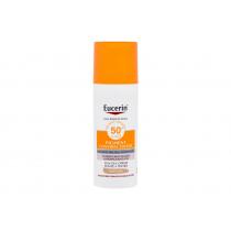 Eucerin Sun Protection Pigment Control Tinted Gel-Cream  50Ml Medium  Spf50+ Für Frauen (Face Sun Care)