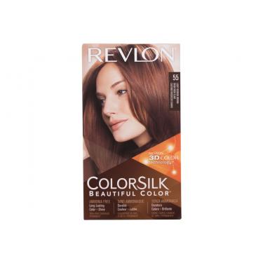 Revlon Colorsilk Beautiful Color Hair Color Colorsilk Beautiful Color 59,1 Ml 59,1Ml 55 Light Reddish Brown   Für Frauen (Hair Color)