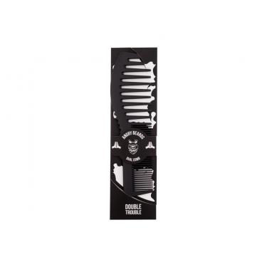 Angry Beards Dual Comb Double Trouble 1Pc  Für Mann  (Beard Brush)  