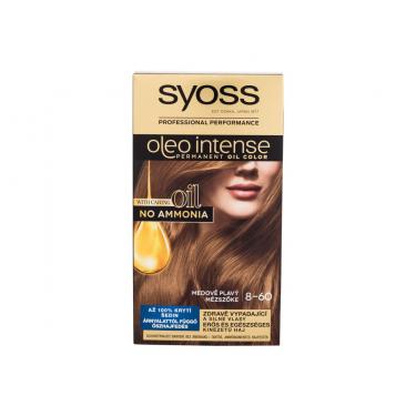 Syoss Oleo Intense Permanent Oil Color 50Ml  Für Frauen  (Hair Color)  8-60 Honey Blond