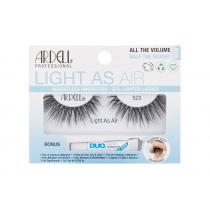 Ardell Light As Air 523 False Lashes Light As Air 523 1 Pair + Lash Glue Duo 1G 1Pc Black   Für Frauen (False Eyelashes)