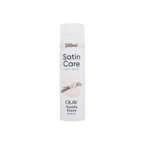 Gillette Satin Care Olay Vanilla Dream Shave Gel 200Ml  Für Frauen  (Shaving Gel)  