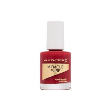 Max Factor Miracle Pure  12Ml  Für Frauen  (Nail Polish)  305 Scarlet Poppy