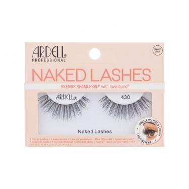 Ardell Naked Lashes 430  1Pc Black   Für Frauen (False Eyelashes)