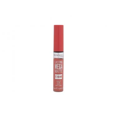 Rimmel London Lasting Mega Matte Liquid Lip Colour 7,4Ml  Für Frauen  (Lipstick)  Coral Sass