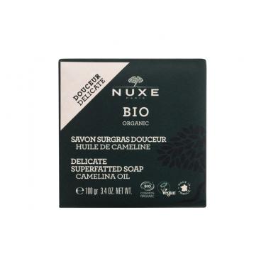 Nuxe Bio Organic Delicate Superfatted Soap  100G   Camelina Oil Für Frauen (Bar Soap)