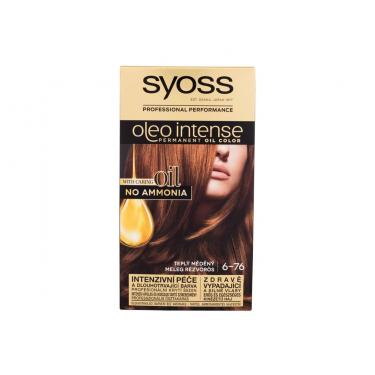 Syoss Oleo Intense Permanent Oil Color 50Ml  Für Frauen  (Hair Color)  6-76 Warm Copper