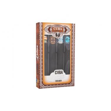 Cuba Latino    EDT Cactus 35 ml + EDT Maya 35 ml + EDT Carnaval 35 ml + EDT Copacabana 35 ml   4x35ml(Eau de Toilette) für Männer