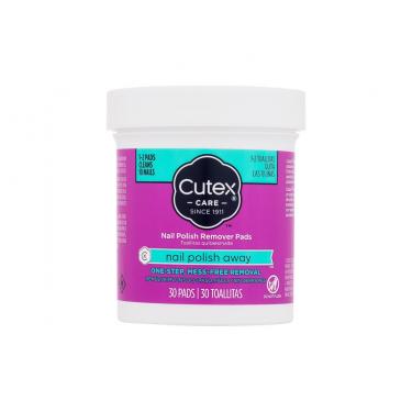 Cutex Nail Polish Away      30Pc Für Frauen (Nail Polish Remover) Nail Polish Remover Pads