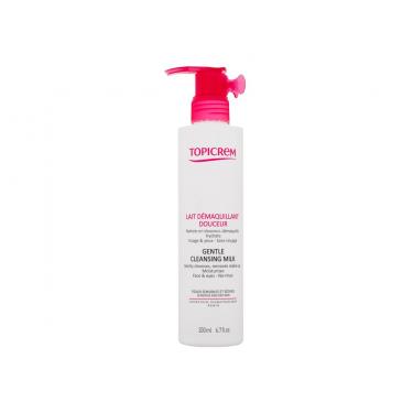 Topicrem Hydra+ Gentle Cleansing Milk 200Ml  Unisex  (Cleansing Milk)  