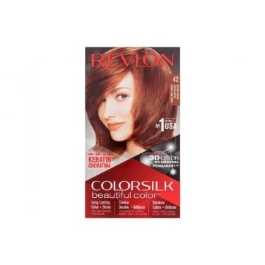 Revlon Colorsilk Beautiful Color  59,1Ml 42 Medium Auburn   Für Frauen (Hair Color)